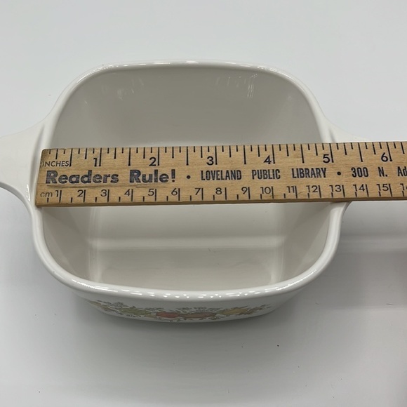 CORNINGWARE 2 3/4 CUP COOKWARE DISH SPICE OF LIFE - Picture 8 of 8